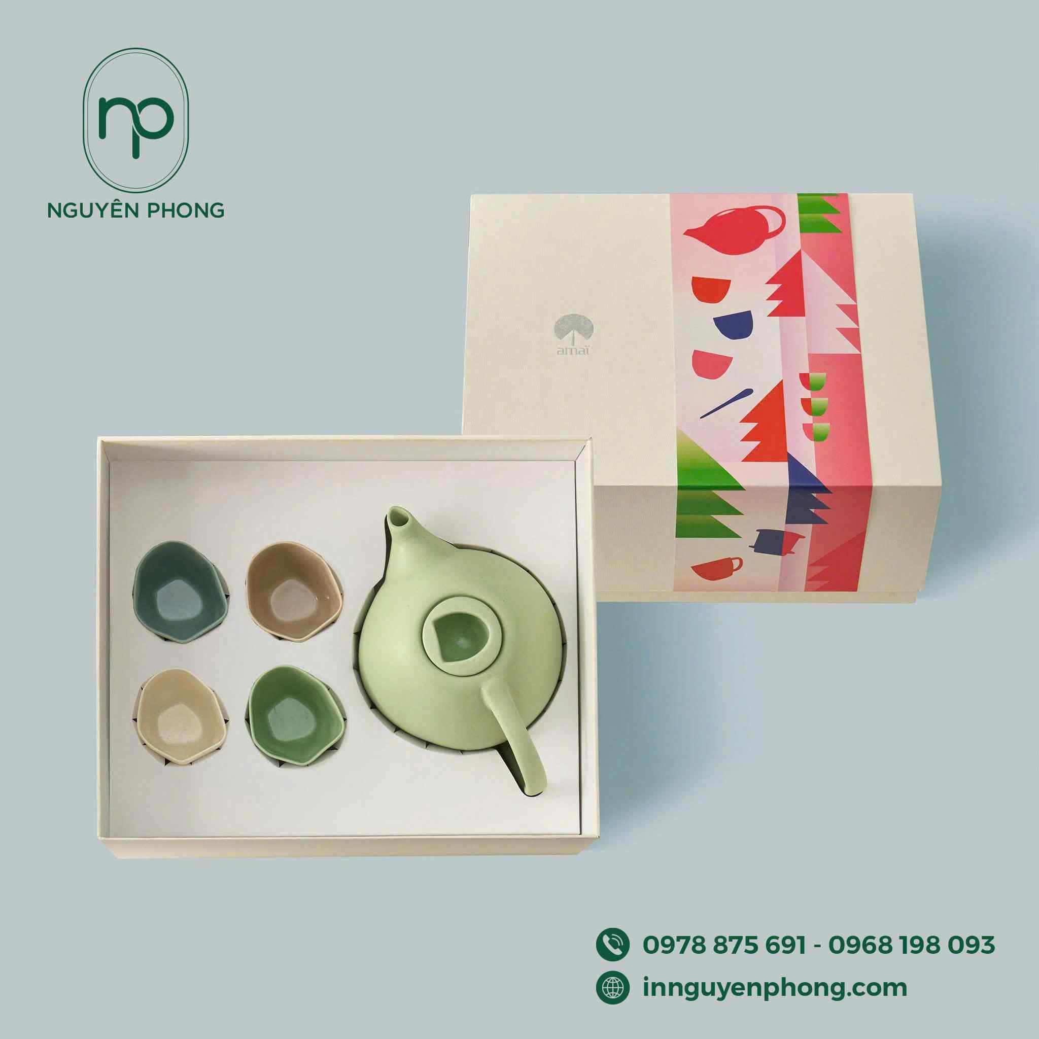 Top 10 Mẫu Hộp Đựng Ấm Chén Sang Trọng, Đẹp Mắt Nhất Hiện Nay